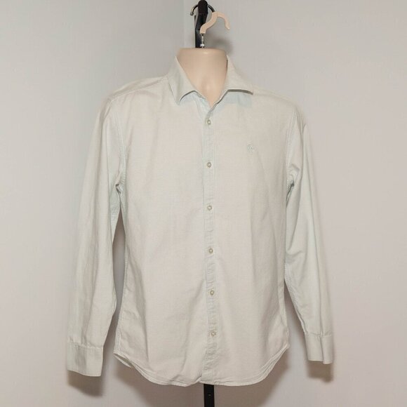 Original Penguin Mens Classic Fit Chambray Button Down - Size Small - Picture 1 of 2